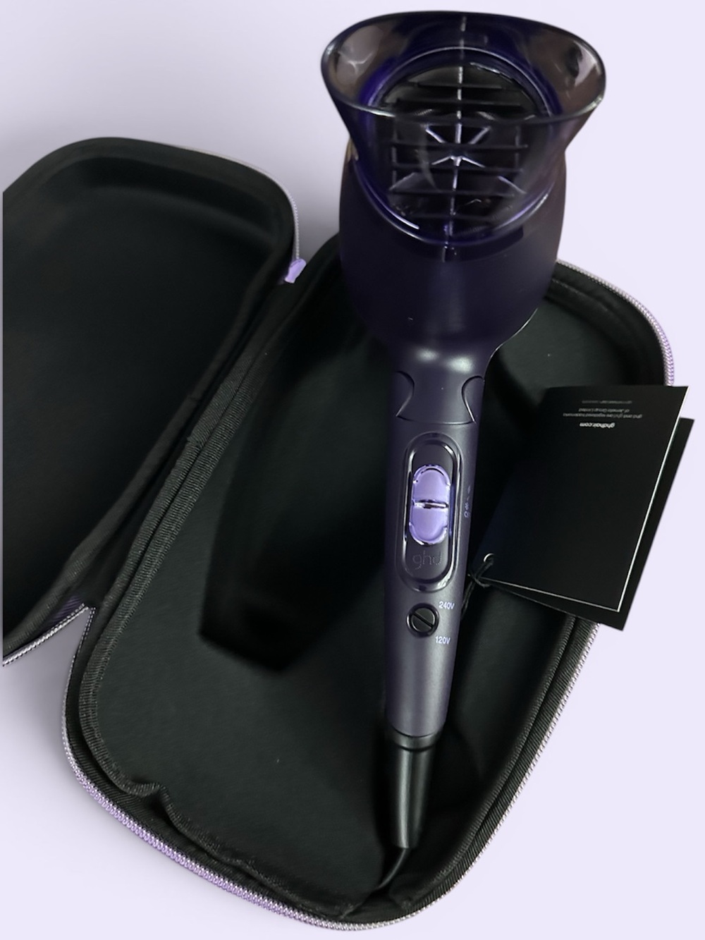 NEW ghd Flight Travel Hair Dryer Nocturne Collection Portable Protective Case - Picture 4 of 10